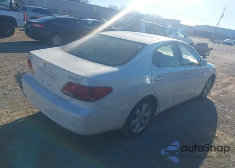 2006 Lexus Es 330 from USA, damaged, VIN JTHBA30G365144561